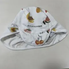 GELATO PIQUE フルーツ柄 ベビー帽子