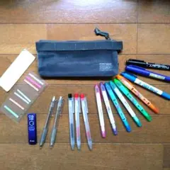 ペン ・ シャーペン＆芯 ・ 筆箱 ・ マーカー ・ 付箋 まとめ売り