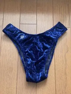 ボディビルパンツ　ネイビーラメ