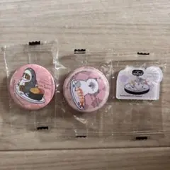 mofusand モフサンド　くら寿司 ビッくらポン　缶バッジ　クリアステッカー