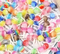 ハンドメイドパーツ/ミニチュア/デコパーツ/ミニロリポップ