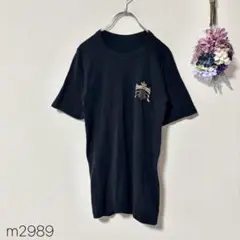 ニッカウイスキー　Tシャツ　ワンポイント　NIKKA WHISKY ブラック