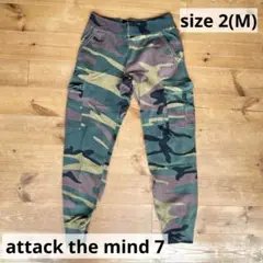 attack the mind 7 迷彩 スウェット ジョガーパンツ M相当