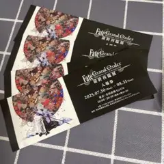 FGO Fate GrandOrder 最終再臨展 使用済み チケット 特典