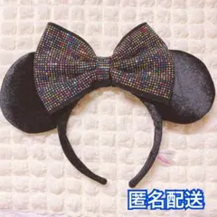 美品 ディズニー カチューシャ スパンコール