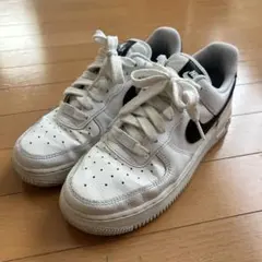 NIKE Air Force 1 ホワイト/ブラック 24.5cmのサムネイル