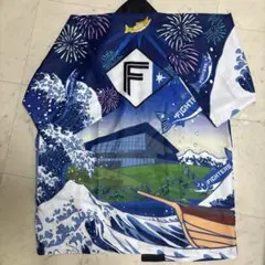 【新品】2025超夏ハッピ　花火　日本ハムファイターズ