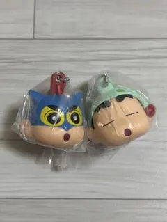 クレヨンしんちゃん　マスコットキャップチャーム　パジャマしんちゃんアクション仮面