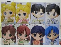 Qposket セーラームーン フィギュア 8体セット ルナP付き - メルカリ
