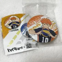 くら寿司 ビッくらポン ハイキュー!! 缶バッジ 日向翔陽
