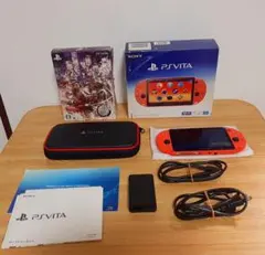 美品 PSVITA 本体 PCH-2000 ZA24 ネオンオレンジ