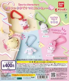 サンリオキャラクターズ カラフルカラビナマスコットチャーム全5種