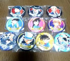 名探偵コナン 缶バッジ 10種コンプ 米花商店街 コナン百貨店 限定 北栄町