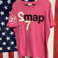 TELEVI MAN Smap 27時間テレビ Tシャツ ピンク