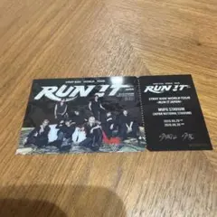 StrayKids RUN IT 国立競技場 会場限定 ピクチャーチケット