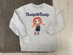daddy oh daddy グレー トレーナー 長袖トップス 110