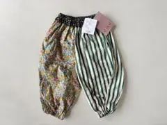 新品タグ付き ai arai しまむらコラボ パッチワークパンツ 100cm