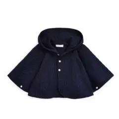 【美品】ラルフローレン　ポンチョ　ネイビー