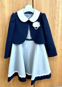 入学式　ジャケット付きワンピース 115