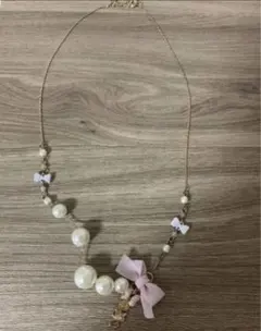 ディズニーストア　ミニーマウス　ネックレス