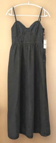 GRL フレアデニムキャミワンピース[gn242]