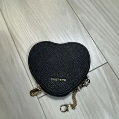 custype ハートポーチ　MagSafe対応 ブラック