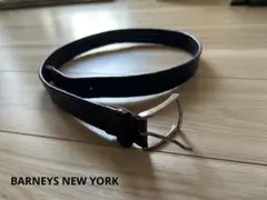専用バーニーズニューヨーク　メッシュベルト　ダークブラウン　95㎝