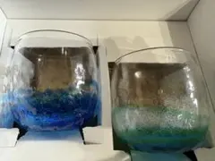 琉球ガラス　グラス2個セット