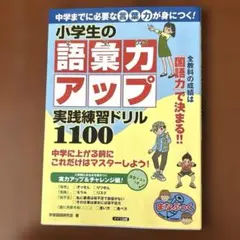 中学までに必要な言葉力が身につく!小学生の語彙力アップ 実践練習ドリル1100