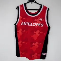ANTLOPES レッド迷彩タンクトップ　ユニフォーム　トヨタ　2点