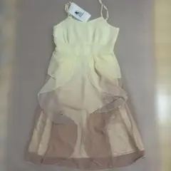 NUMEN BU キャミワンピース ロング丈 グラデーション L