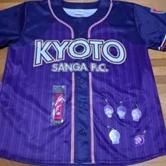 京都サンガF.C. ベースボールシャツ　カラビナ　キーホルダー
