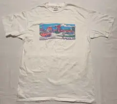 90s Hanes ヘインズ USA製 ルート66 半袖Ｔシャツ XLサイズ