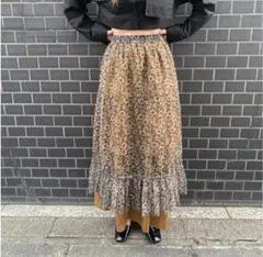 FUMIE=TANAKA/フミエタナカ　ロングスカート　新品未使用タグ付き 2025年最新】fumie tanaka スカートの人気アイテム - メルカリ