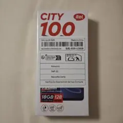 itel CITY 100 6/128 チタニウムカラー