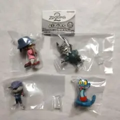 ズートピア2 ならぶんです。全4種セット