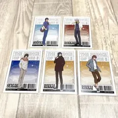 新テニスの王子様　オフの日ver. 特典カード5枚セット