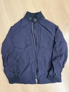 BEAMS KOMATSU ネイビー ナイロンジャケット L