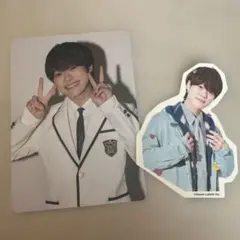 なにわ男子　大橋和也　HARD WORK ファミクラ盤 シール　カード