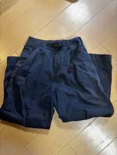 Sサイズ　GRAMICCI ネイビー　ワイドパンツ