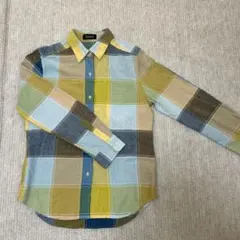 Upstairs マルチカラー チェック柄 長袖シャツ 古着