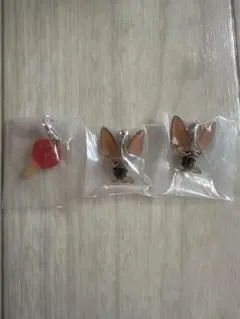 ズートピア　目印チャーム3個セット