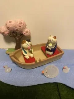 美品】猫舎道楽堂本舗 「でぞめしき」 出初式 羽子板 縁起物 置物