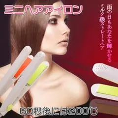 タイムセール品!! ヘア アイロン サロン ストレート レディース カール