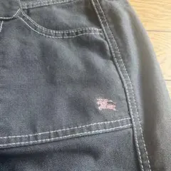 美品　Burberry ダークグレー パンツ　バーバリーブルーレーベル　38