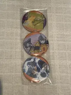 ドラゴンボール超 スーパーヒーロー　特典　缶バッジ　新星堂　ワンダーグー