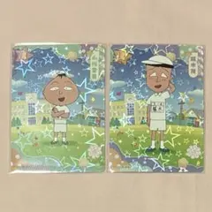 ちびまる子ちゃん トレーディングカード 永沢 藤木 R 2枚セット
