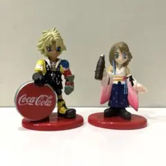 ファイナルファンタジー　コカ・コーラ特典フィギュア　2体のサムネイル
