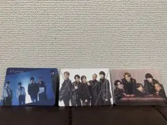 Aぇ！group メンバー集合写真カード 3枚セット