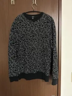 FOREVER 21 幾何学模様 長袖ニット XS